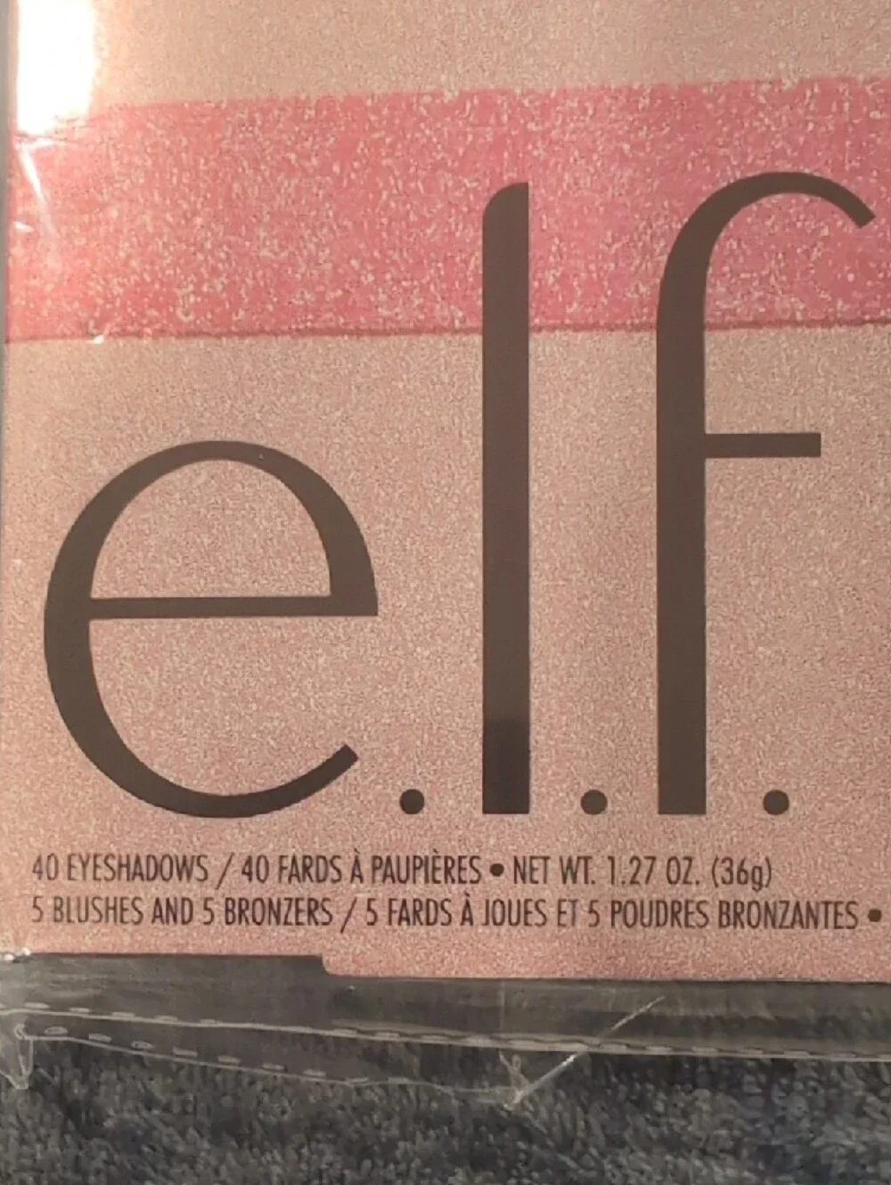 NIP ELF Sweet Temptations Eyeshadow & Face Palette - Pink, Peach, Neutral